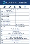 高新院區樓層分布